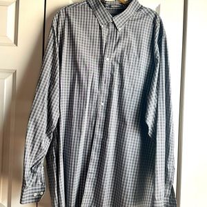 Eddie Bauer NWOT Button down Charcoal 3XL Tall